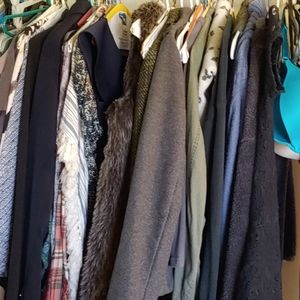 Closet full of beautiful items!!!